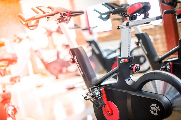 Träningsverkets spinningsal